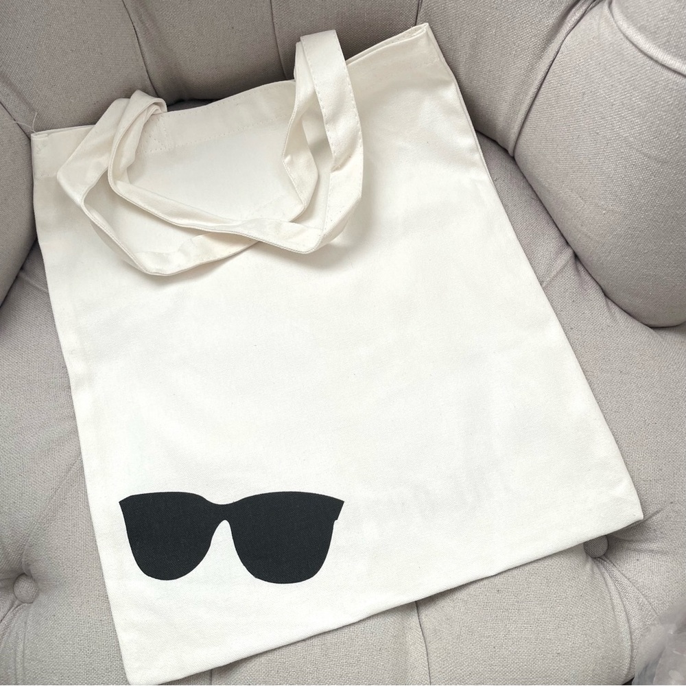 💚 Brand New The OUTNET com canvas shoulder shopping reusable sunglass tote